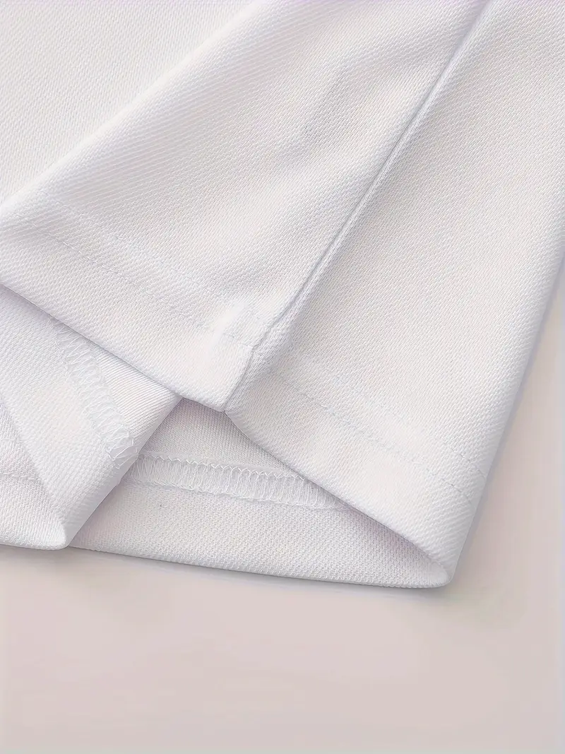 Düğme Detaylı Hafif Nefes Alabilir Yaka Gömlek Düz Renkli Günlük Spor Üstü Kısa Kollu Erkek Tişört