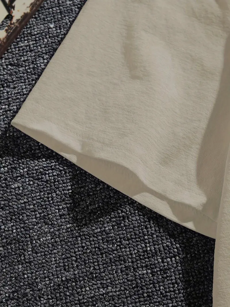 Yazlık Kısa Kollu Rahat ve Şık Goodness Baskılı Erkek Tişört