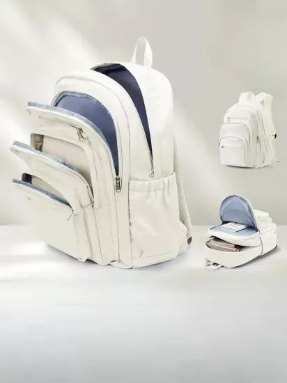 Hafif ve Geniş Hazneli Ayarlanabilir Omuz Askısı Polyester Astarlı Durum Temalı Kadın Laptop Çantası