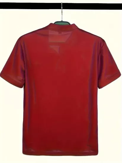 Düğme Detaylı Hafif Nefes Alabilir Yaka Gömlek Düz Renkli Günlük Spor Üstü Kısa Kollu Erkek Tişört