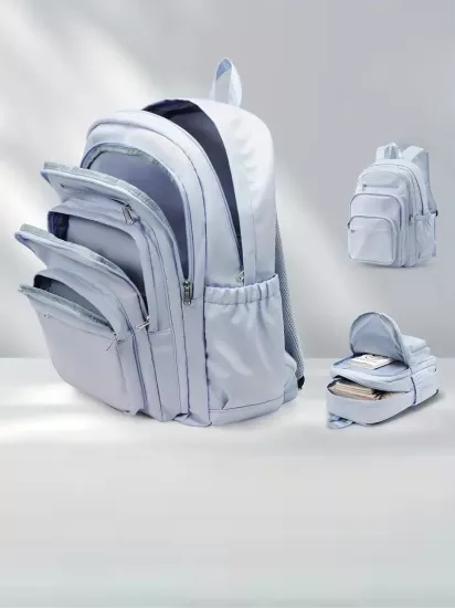 Hafif ve Geniş Hazneli Ayarlanabilir Omuz Askısı Polyester Astarlı Durum Temalı Kadın Laptop Çantası