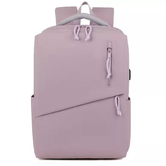 Rahat ve Şık Büyük Kapasiteli Ön Bölmeli Fermuar Bölmeli Kadın Laptop Çantası