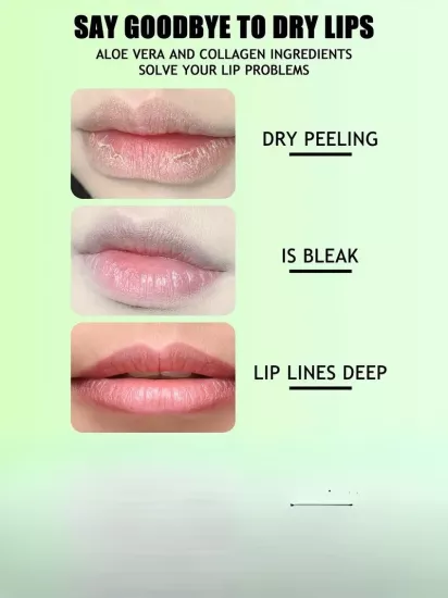 10 Adet Aloe & Kollajen Dudak Maskesi 30 Dakikalık Derin Nemlendirme Dolgunlaştırma ve Yumuşatma, Aloe Esansı Dudak Maskesi