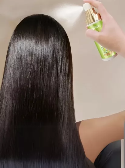 100g Doğal Hacimli Bitki Keratin, Biotin ve Jojoba Yağı ile Kolay Uygulamalı Dökülme Önleyici Saç Bakım Spreyi