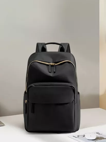 Büyük Kapasiteli Hafif Dayanıklı Kumaş Ayarlanabilir Askı Çoklu Bölümler Şık Kadın Okul Çantası